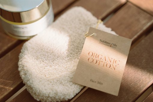 YELLOW BELDI SOUP Jabón suave hidratante + ORGANIC LINEN Guante de hilo orgánico